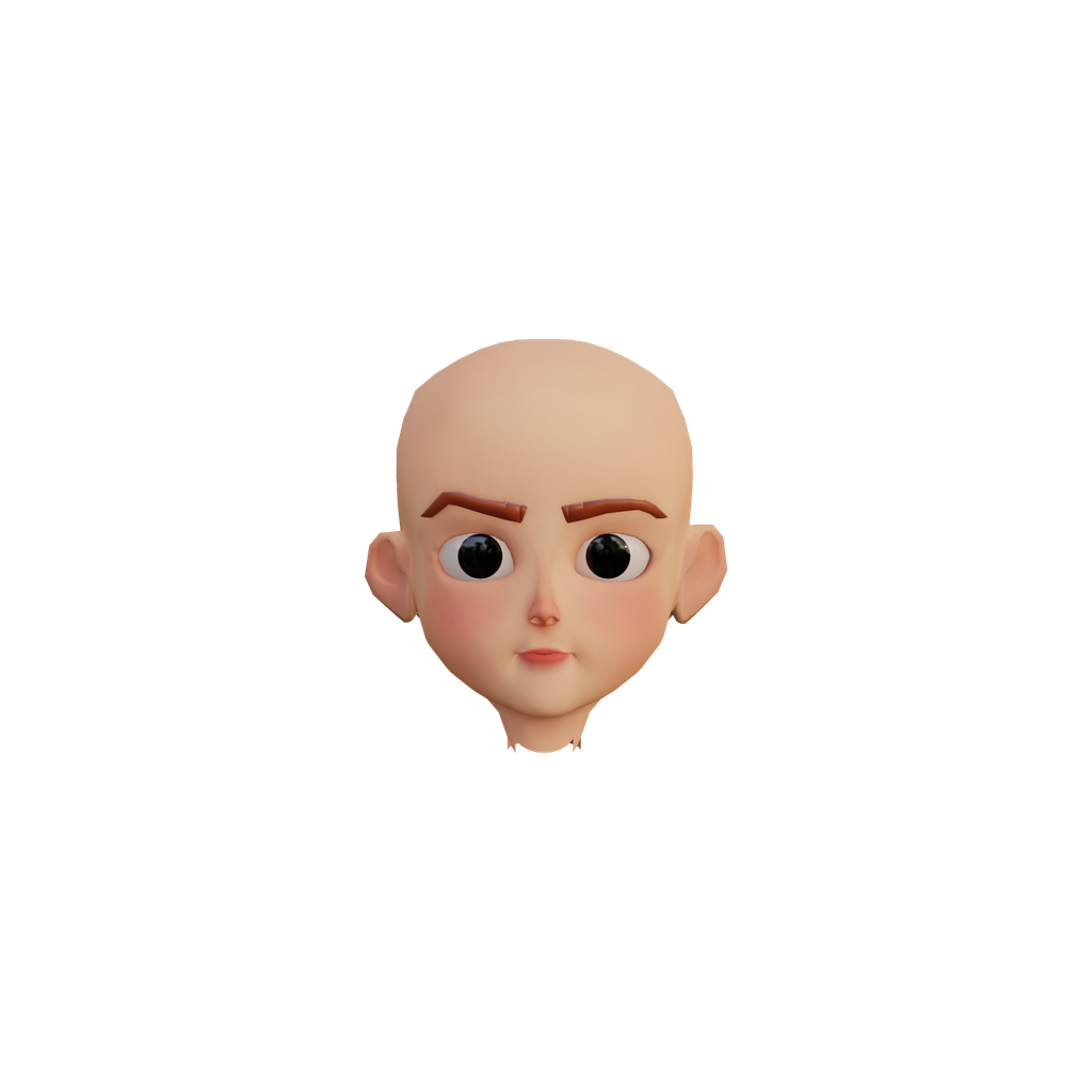 Brow Outer Up Right blendshape