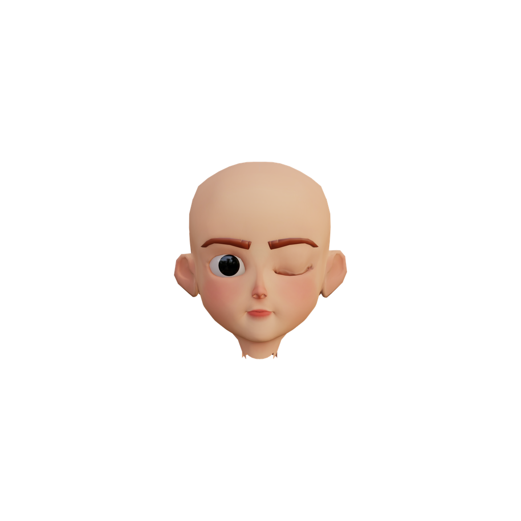 Eye Blink Left blendshape