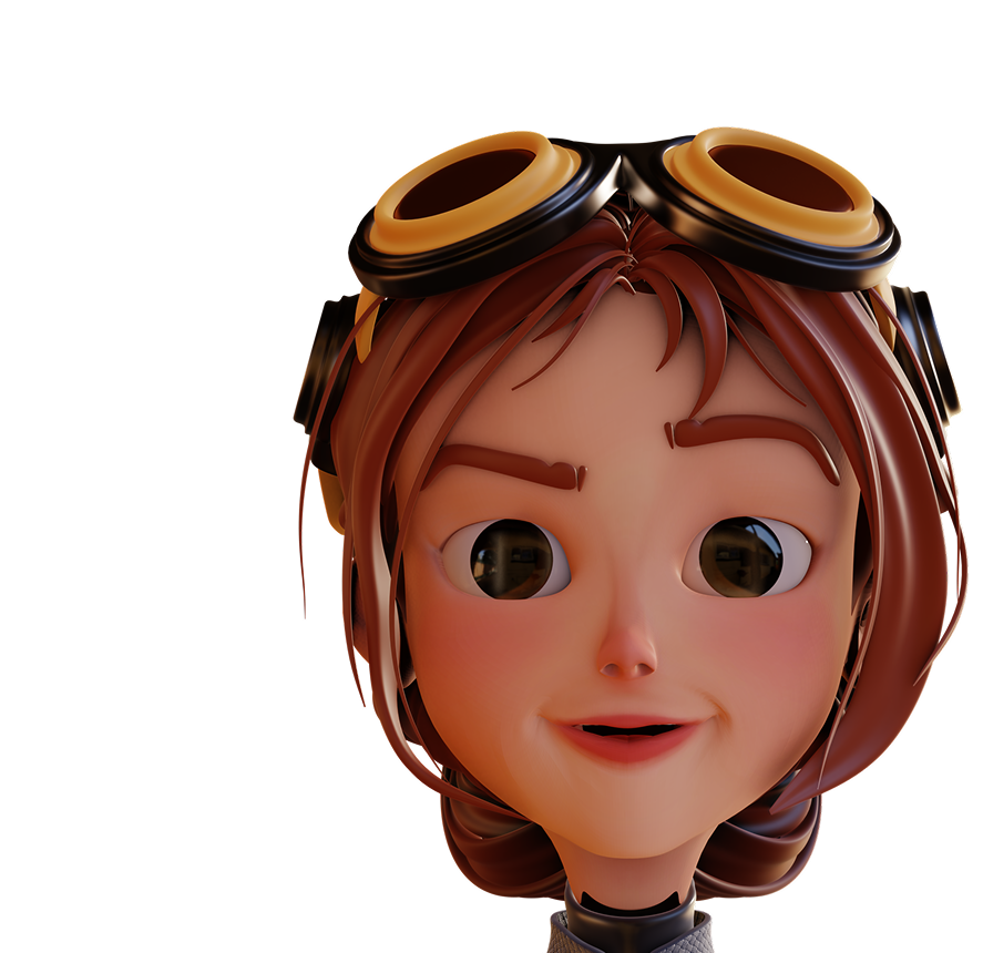 Example rigged character render — FaceRigging